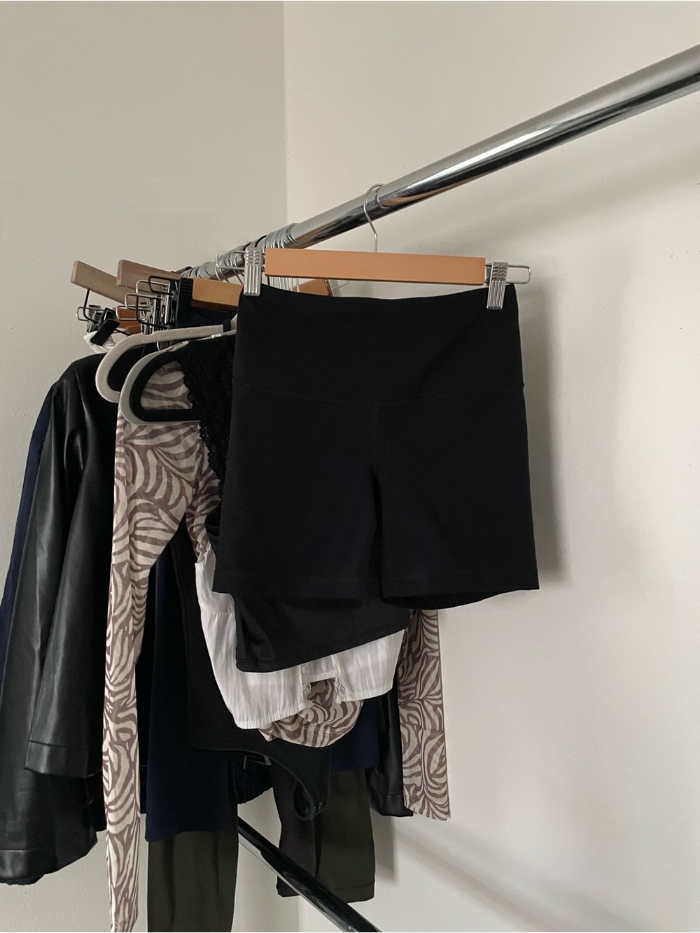 3/$15 Yogalicious Black Bike Shorts